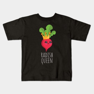 Radish Queen Kawaii Kids T-Shirt